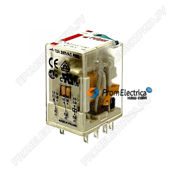 R2N-2012-23-1110-WT Реле 110VDC 2 Form C 250VAC/12А
