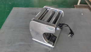Электрическая лапшерезка - тестораскатка AKITAJP FLRM80 тестораскаточная паста машина с нарезкой лапши, профессиональная, нержавеющая сталь
