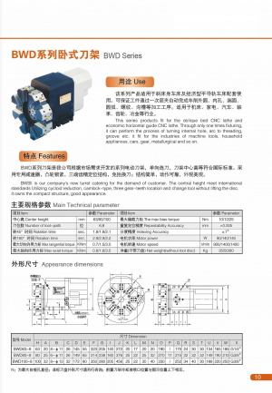 Головка револьверная BWD80C-8L-02B (УГ9326, УГ9321)