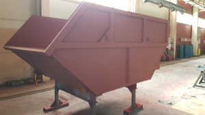 Контейнер лодочка 8 м3 для бытовых отходов контейнеры предназначены для транспортировки и хранения различных видов (ТКО, КГМ, строительных и