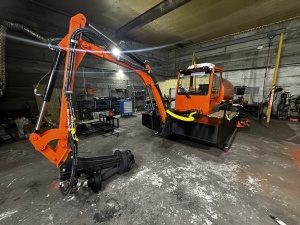 миниземснаряд экскаватор