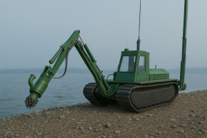 Земснаряд амфибия гусеничный