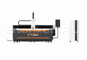 Оптоволоконный лазерный станок для резки металла XTC-1560E/2000 Raycus