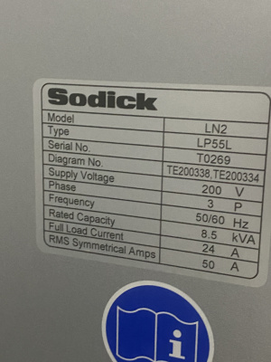 Електроерозійний верстат Sodick AD55L 2020 р.в