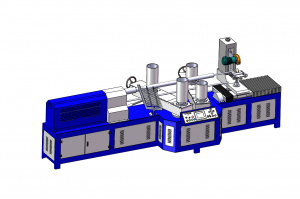Станок для производства бумажных труб (тубусов, втулок) с ЧПУ JY-HS120