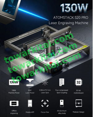 ATOMSTACK S20 Pro Мощный ЧПУ лазерный гравер
