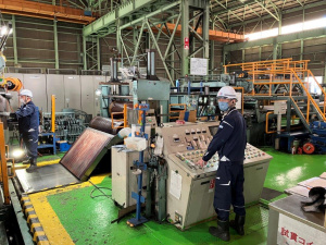 Б/у линия продольной резки 1350 мм x 6 мм (т) (японский, высокопрочная сталь, специальная сталь) в Японии