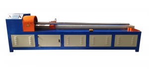 Двухвальный станок для тонкой резки бумажных трубок (картонных втулок) QS-1500