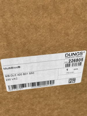 Мультиблок Dungs MB-DLE B01 S50 одноступенчатый принцип действия, совместное управление клапанами - MB-DLE 420 B01 S50