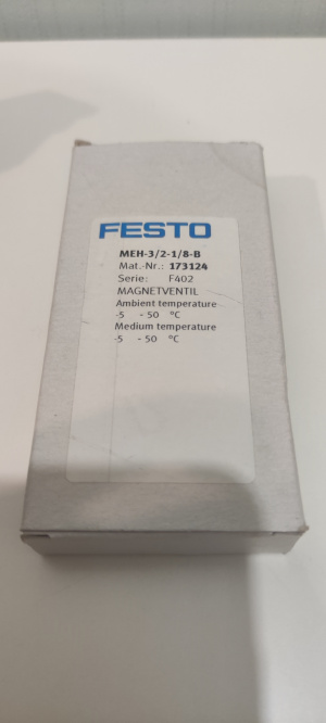 Пневмораспределитель festo MEH-3/2-1/8-B