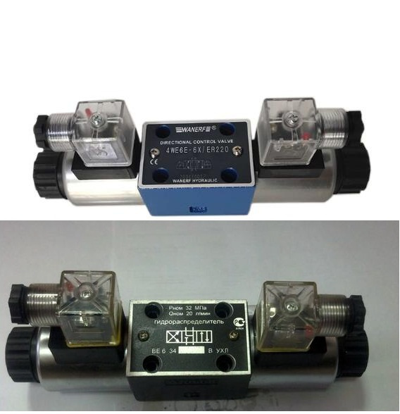 Гидрораспределители ВЕ6 и 4WE6