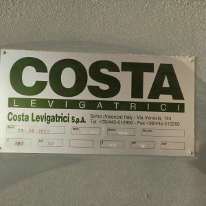 Шлифовально-калибровальный станок Costa Levigatrici 71