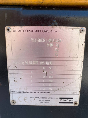Дизельный генератор Atlas Copco QAS 138