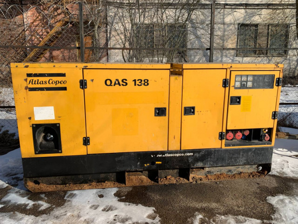 Дизельный генератор Atlas Copco QAS 138