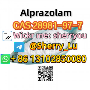 Alprazolam cas 28981-97-7 powder with low price