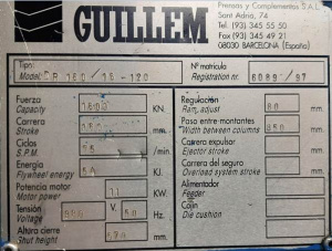 Пресс Guillem