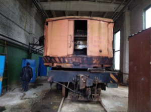 Железнодорожный кран КДЭ-253