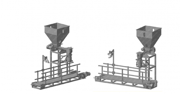 Линия фасовки сыпучих продуктов в мешки