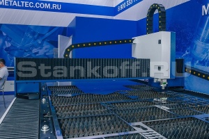 Оптоволоконный лазерный станок для резки металла MetalTec 1530S/1500 Raycus