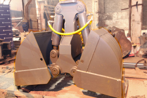 Копающий грейфер для экскаватора CAT325B