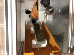 Флексографическая машина печать логотипа на скотчи