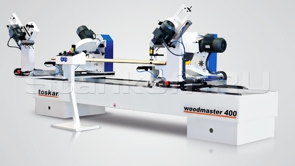 Угловой сверлильно-резальный станок Woodmaster WM 400 TRS