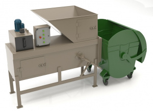 Мини пресс-компактор для отходов и мусора (Турция)