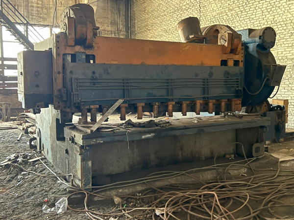 НА3225 Ножницы гильотинные с наклонным ножом для листового металла ...