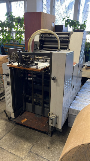 Офсетная печатающая машина с нумерующей секцией Hamada E-47-NP
