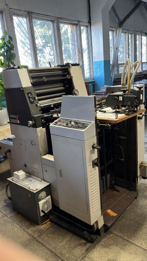 Офсетная печатающая машина с нумерующей секцией Hamada E-47-NP