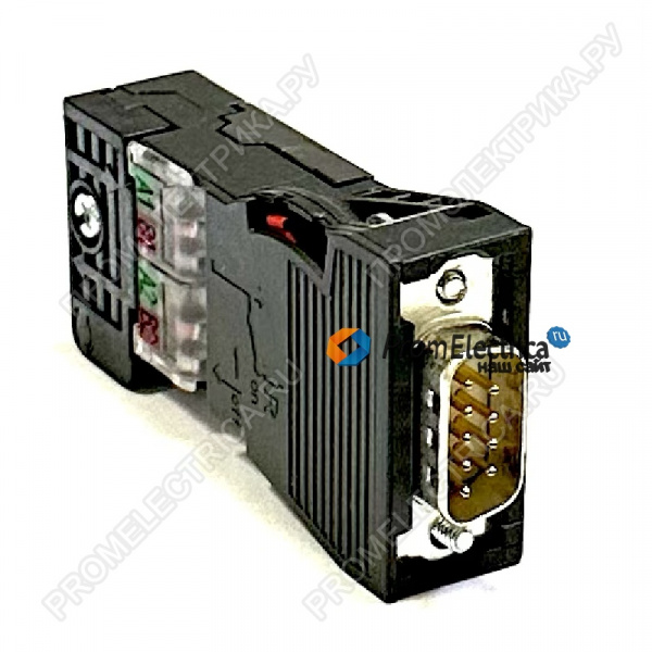 6GK1500-0FC00 PROFIBUS FC RS 485 Plug 180, разъем PROFIBUS с соединительным штекером FastConnect и осевой кабельный вывод для промышленного