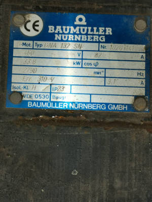 Сервопривод Baumuller BKD6/100/460 с Двигателем GNA 132 SN