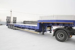 Полуприцеп-тяжеловоз AMUR LYR9708TDP 4оси гп 60тонн