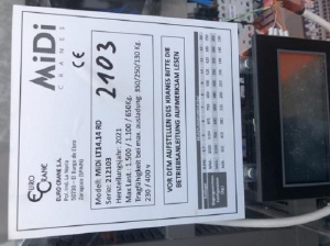 Башенный Мини-кран MiDi LT14.14 RD