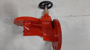 Клапан штормовой фланцевый Dn50 Pn4, чугун GGG40.3 (DIN), Dikkan