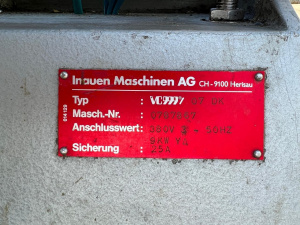 Вакуумный упаковщик Inauen Maschinen AG CH-9100 Herisau