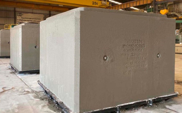 Форма для производства бетонных корпусов силовых трансформаторных подстанций