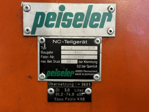 Peiseler - AWU 1000/1400 ось к токарному станку с ЧПУ