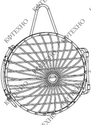 Форма-сетка КФТН 407.004-05 полусфера КФТЕХНО (Россия)