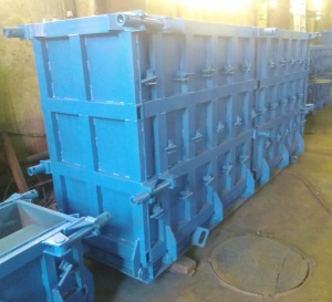 Металлоформы для блоков междупутных лотков МПЛ-1,25,МПЛ-1,5