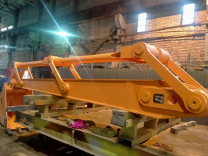 Удлиненное рабочее оборудование УРО для экскаваторов Shandong