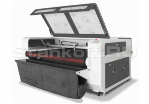 Лазерно-гравировальный станок с ЧПУ с конвейерным столом для резки ткани LM 1610 F