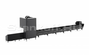 5-осевой оптоволоконный лазерный труборез с сервостолом и активной поддержкой труб STL-T8035/3000 Raycus Servo Nesting 5 axis