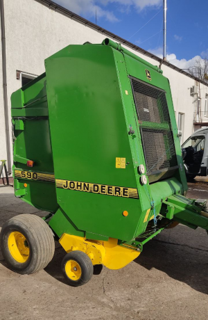 Пресс подборщик John Deere 590 (пресс Джон Дир)