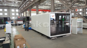 Высокомощный оптоволоконный лазерный станок XTC-1530G/12000 Raycus