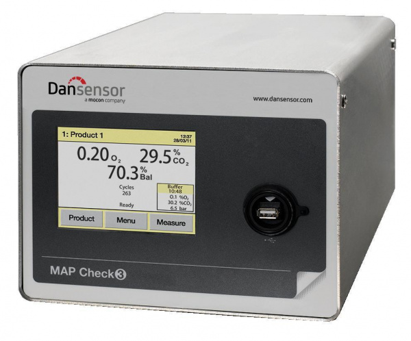 Газоанализатор MAP Check 3 О₂ (Zr) GasSave, MUX