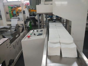 Станок для производства салфеток с 3-х цветной печатью и тиснением HX-CJ-200