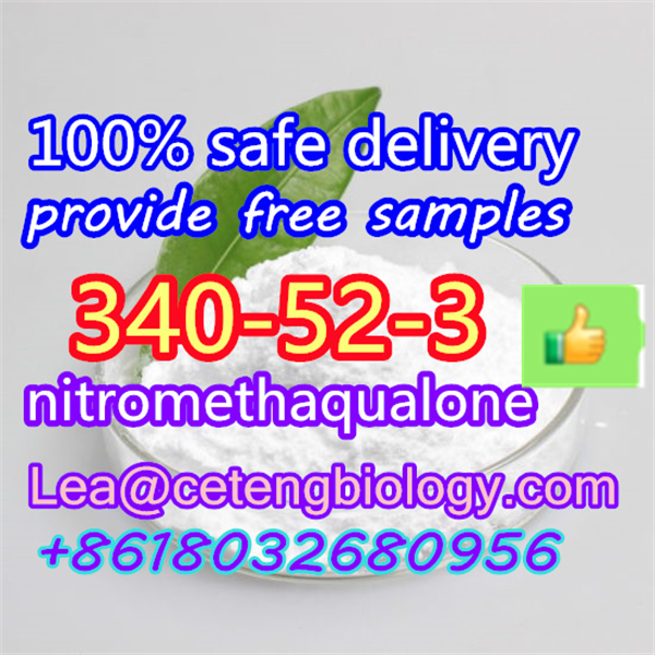 high quality CAS:340-52-3 nitromethaqualone