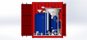 Установка комплексной реагентно-мембранной технологии очистки фильтрата полигонов ТБО производительностью до 2 мЗ/час «СВТ-СОФ»