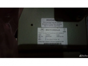 Резонатор комбайнер сотовой связи TC411, Motorola